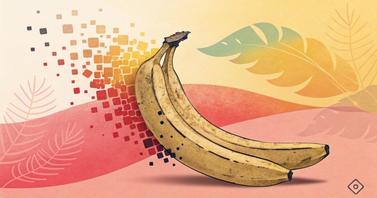 Illustration abstraite Nano Banana Pro Google IA image
