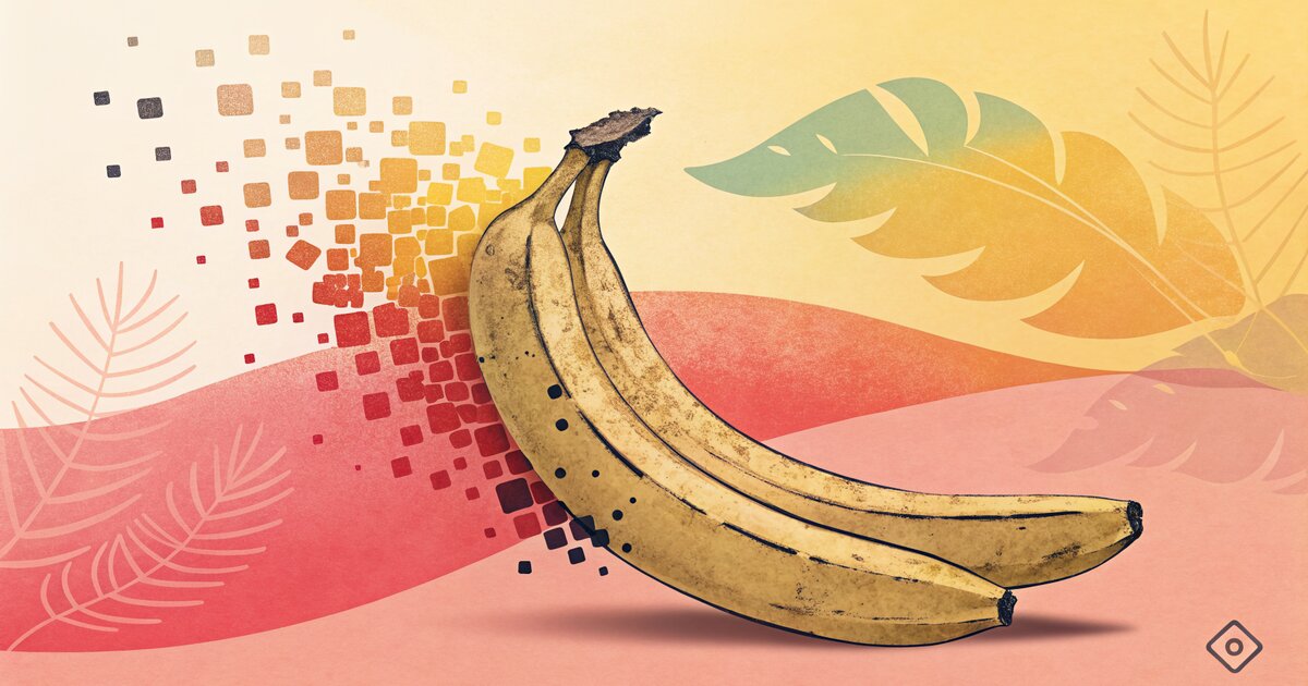 Illustration abstraite Nano Banana Pro Google IA image