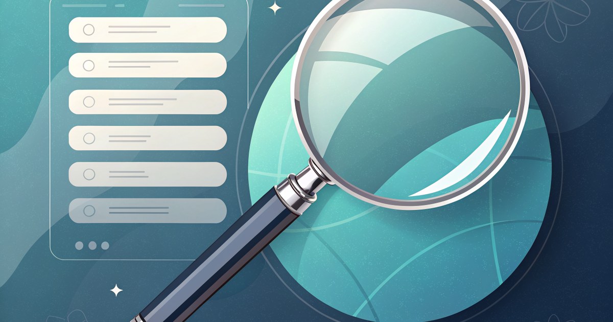 Loupe et panneau de résultats illustrant le mode IA de Google